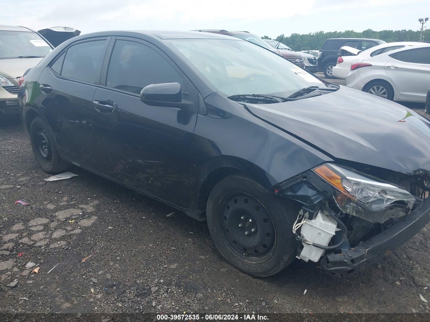 2017 Toyota Corolla Le VIN: 2T1BURHE1HC846494 Lot: 39572535