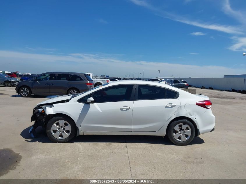 2017 Kia Forte Lx VIN: 3KPFK4A70HE030268 Lot: 39572543