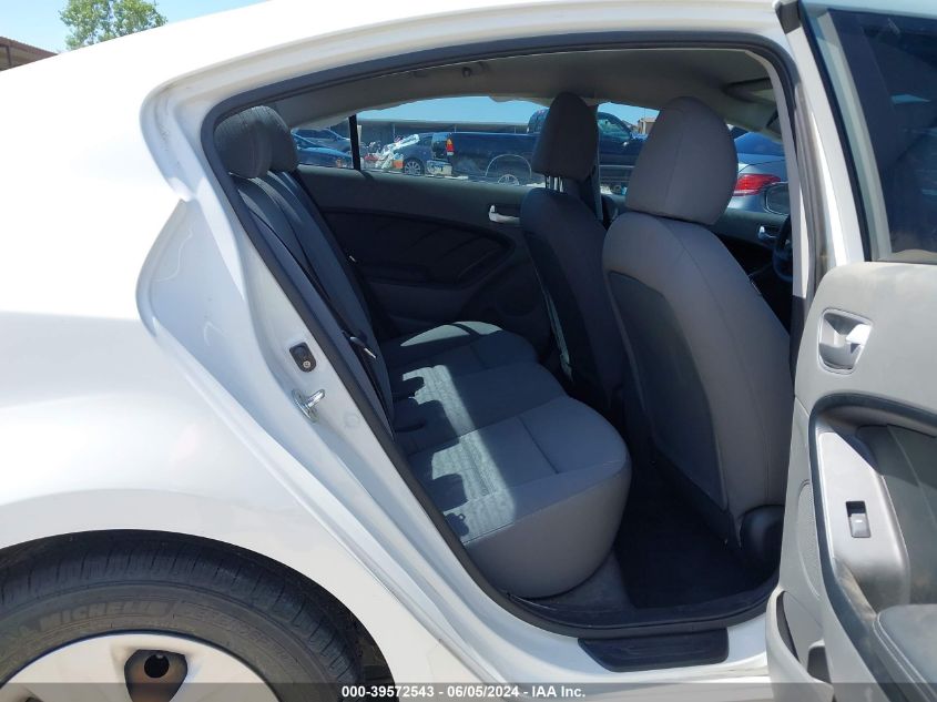 2017 Kia Forte Lx VIN: 3KPFK4A70HE030268 Lot: 39572543