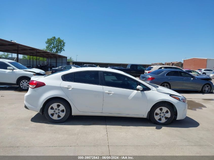 2017 Kia Forte Lx VIN: 3KPFK4A70HE030268 Lot: 39572543