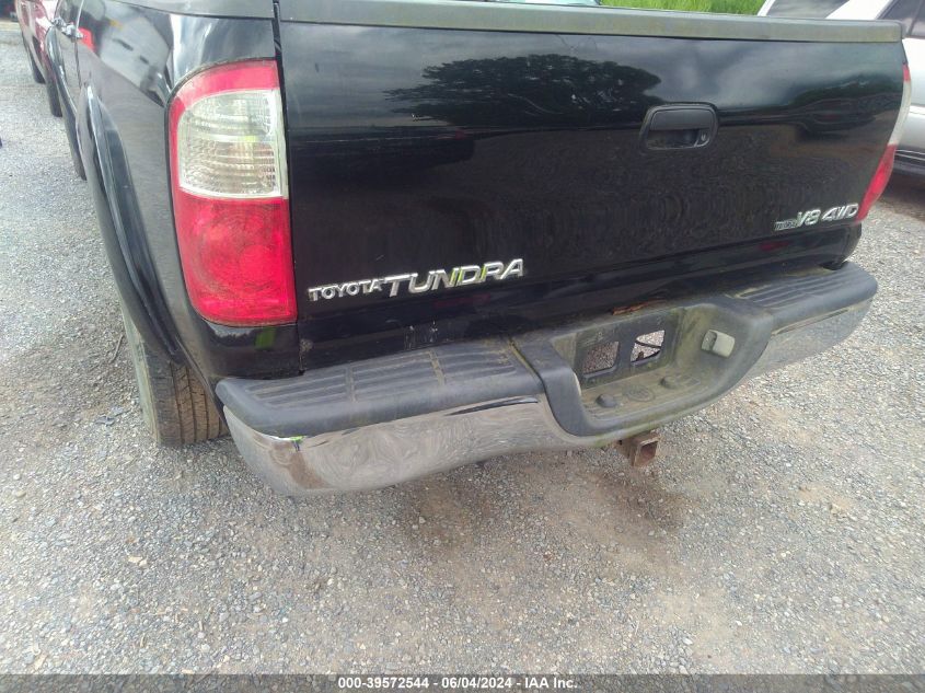 2005 Toyota Tundra Sr5 V8 VIN: 5TBDT44125S478579 Lot: 39572544