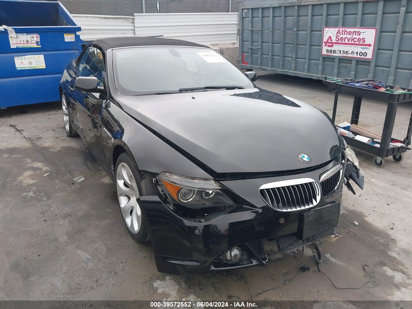 2006 BMW 650I VIN: WBAEK13476CN79786 Lot: 39572552