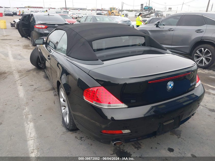 2006 BMW 650I VIN: WBAEK13476CN79786 Lot: 39572552