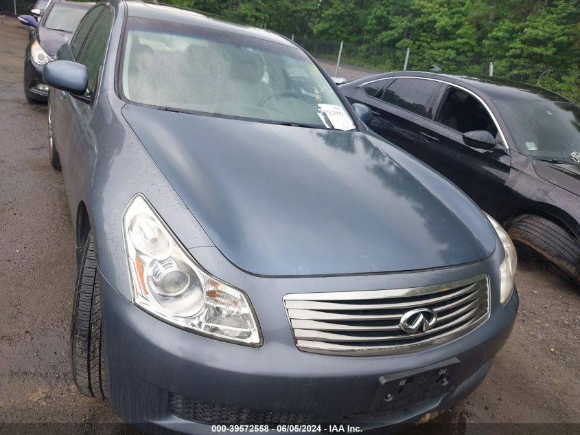 2008 Infiniti G35X VIN: JNKBV61F98M276275 Lot: 39572558