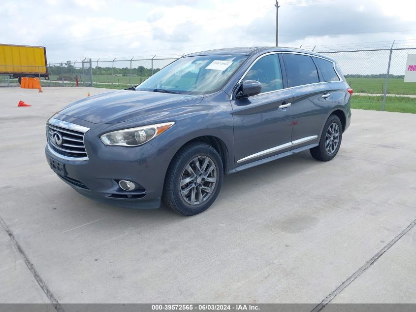 2013 Infiniti Jx35 VIN: 5N1AL0MN5DC332694 Lot: 39572565