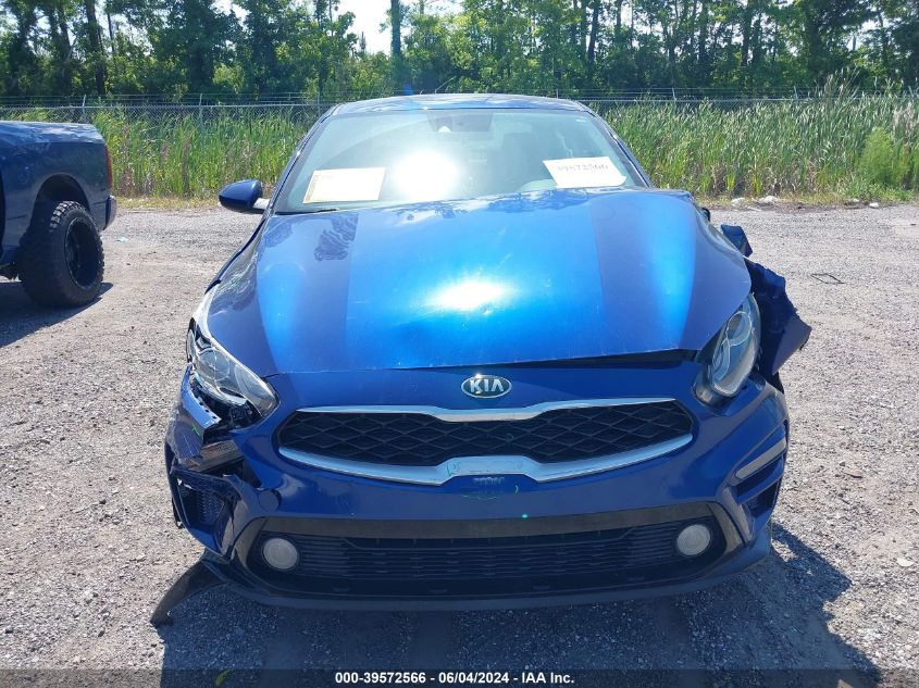2019 Kia Forte Lxs VIN: 3KPF24AD0KE086126 Lot: 39572566