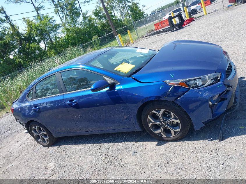 2019 Kia Forte Lxs VIN: 3KPF24AD0KE086126 Lot: 39572566