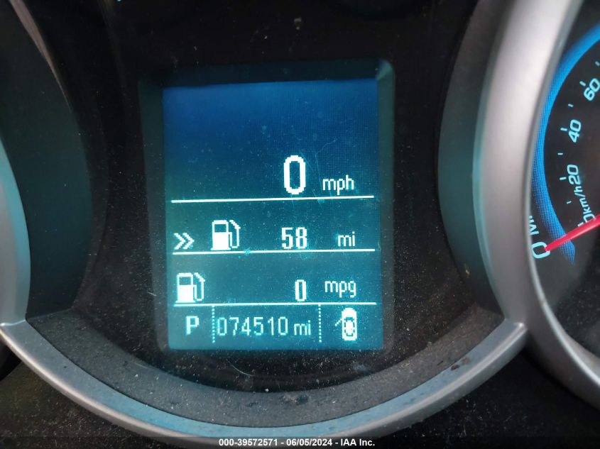 2012 Chevrolet Cruze Lt VIN: 1G1PE5SC5C7309147 Lot: 39572571