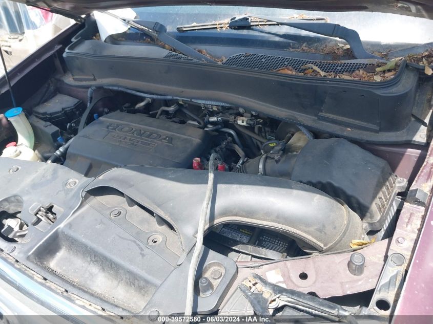 2011 Honda Pilot Ex-L VIN: 5FNYF3H60BB031166 Lot: 39572580