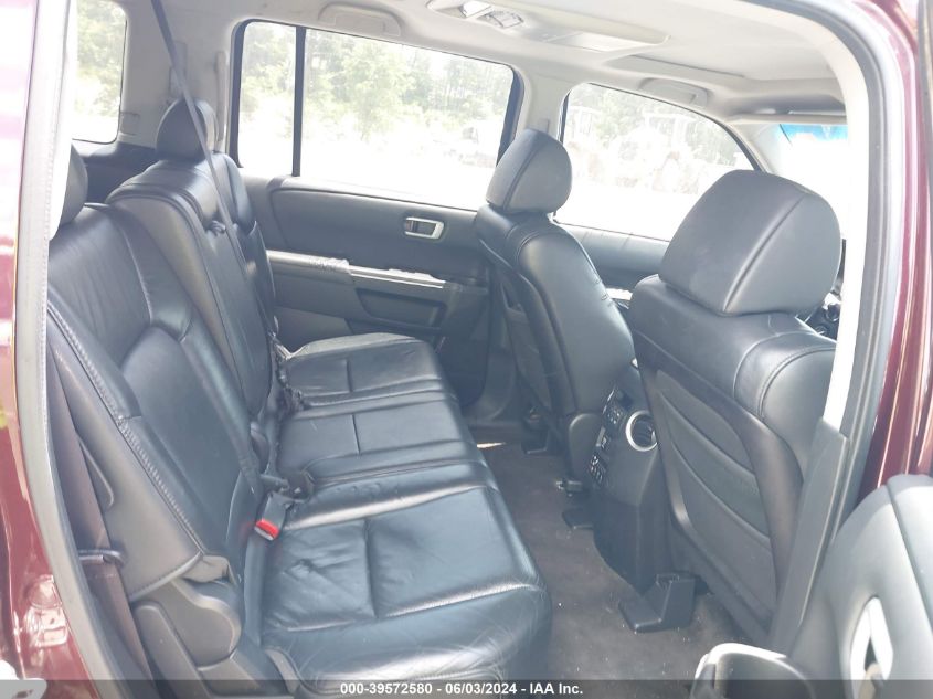 2011 Honda Pilot Ex-L VIN: 5FNYF3H60BB031166 Lot: 39572580