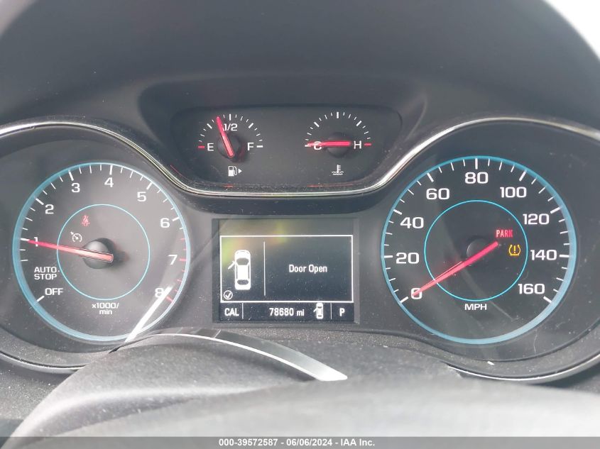 2017 Chevrolet Cruze Lt Auto VIN: 1G1BE5SM1H7121431 Lot: 39572587