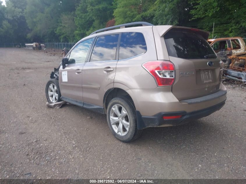 2014 Subaru Forester 2.5I Limited VIN: JF2SJAHCXEH493285 Lot: 39572592