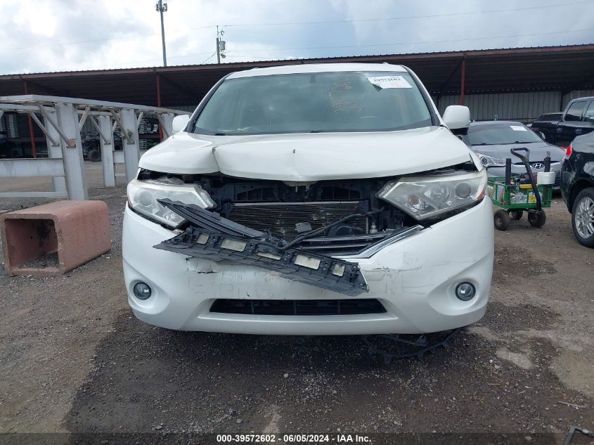 2014 Nissan Quest Le/S/Sl/Sv VIN: JN8AE2KP7E9106903 Lot: 39572602