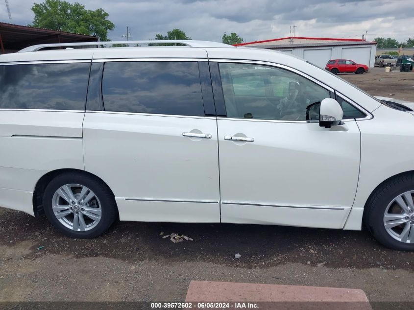 2014 Nissan Quest Le/S/Sl/Sv VIN: JN8AE2KP7E9106903 Lot: 39572602