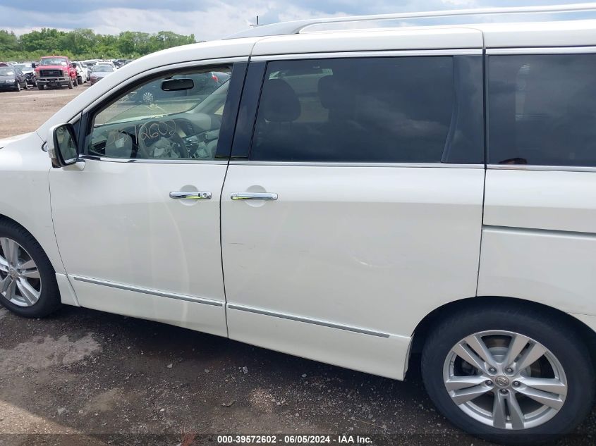 2014 Nissan Quest Le/S/Sl/Sv VIN: JN8AE2KP7E9106903 Lot: 39572602