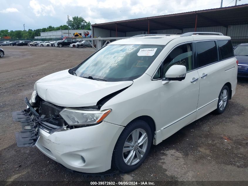 2014 Nissan Quest Le/S/Sl/Sv VIN: JN8AE2KP7E9106903 Lot: 39572602