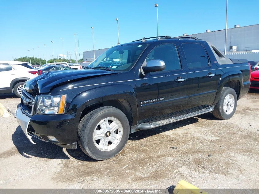 2007 Chevrolet Avalanche 1500 Lt VIN: 3GNEC12027G283711 Lot: 39572605