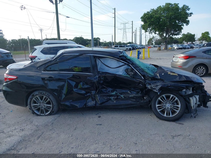 2015 Toyota Camry Se VIN: 4T1BF1FK3FU889248 Lot: 39572620