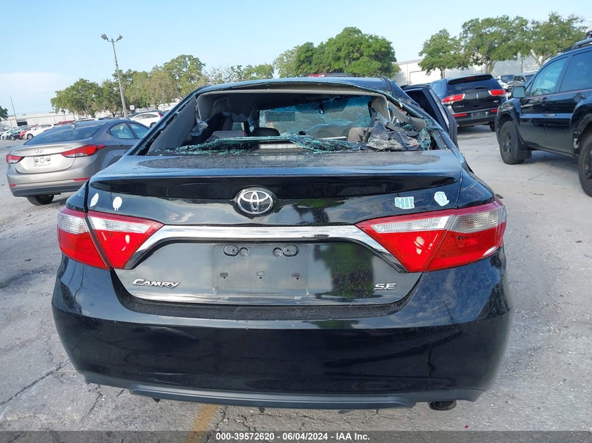 2015 Toyota Camry Se VIN: 4T1BF1FK3FU889248 Lot: 39572620