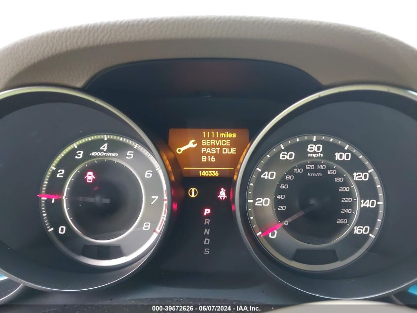 2012 Acura Mdx Technology Package VIN: 2HNYD2H37CH511023 Lot: 39572626