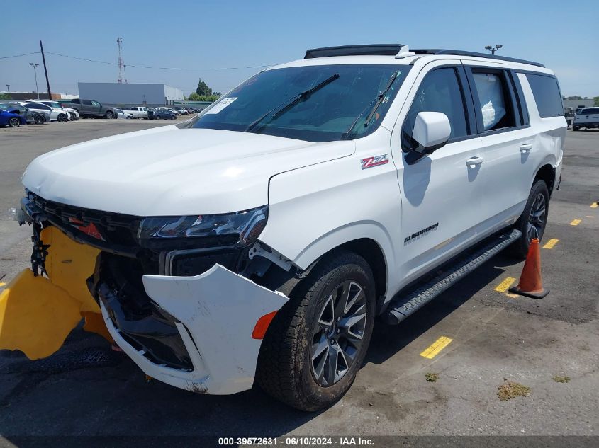 2022 Chevrolet Suburban 4Wd Z71 VIN: 1GNSKDKD2NR106759 Lot: 39572631