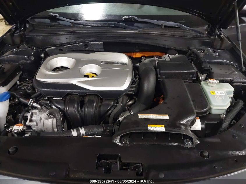 2017 Kia Optima Hybrid VIN: KNAGT4LE4H5010112 Lot: 39572641