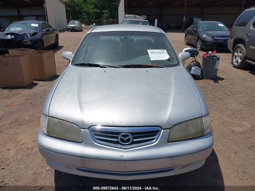2000 Mazda 626 Es V6/Lx V6 VIN: 1YVGF22D9Y5133406 Lot: 39572643