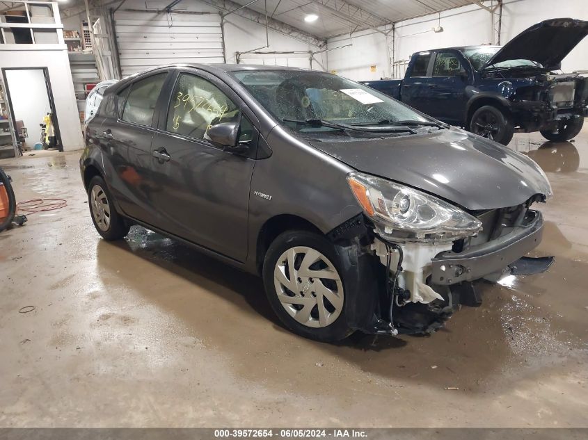 2015 Toyota Prius C Two VIN: JTDKDTB31F1586474 Lot: 39572654