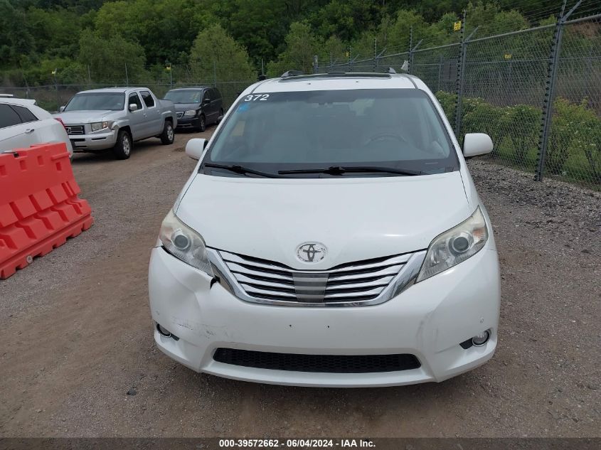 2012 Toyota Sienna Limited V6 7 Passenger VIN: 5TDYK3DC8CS216716 Lot: 39572662