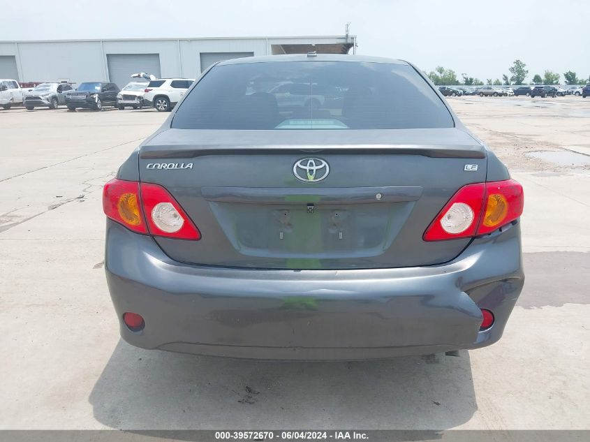 2010 Toyota Corolla Le VIN: 1NXBU4EE1AZ306848 Lot: 39572670