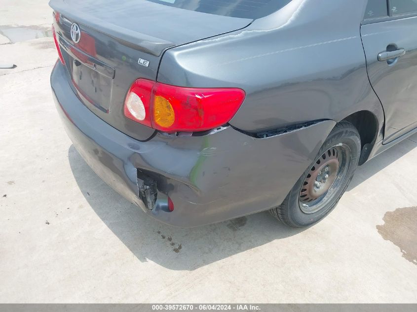 2010 Toyota Corolla Le VIN: 1NXBU4EE1AZ306848 Lot: 39572670