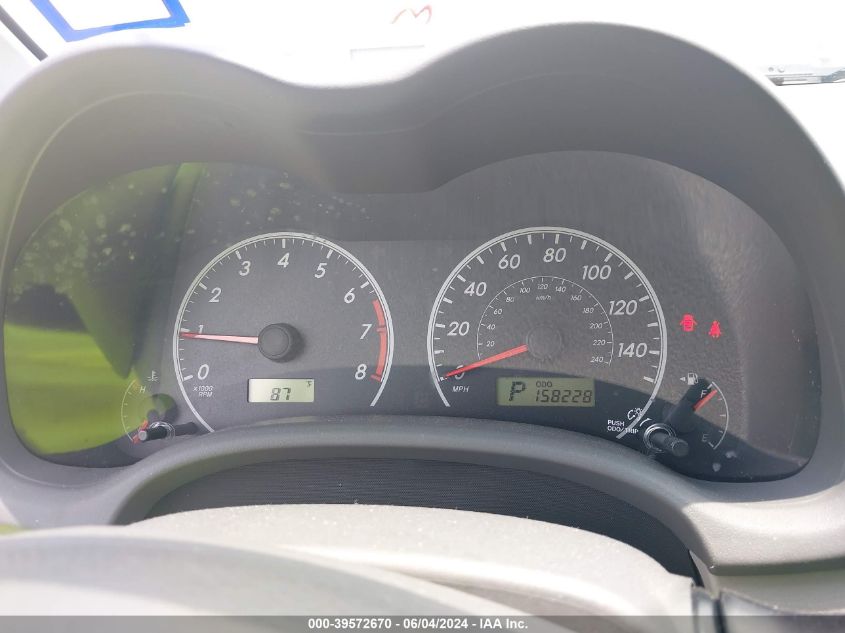 2010 Toyota Corolla Le VIN: 1NXBU4EE1AZ306848 Lot: 39572670