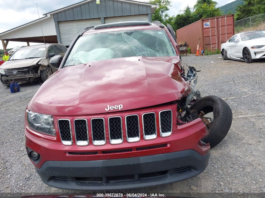 2014 Jeep Compass Sport VIN: 1C4NJCBA1ED618907 Lot: 39572678