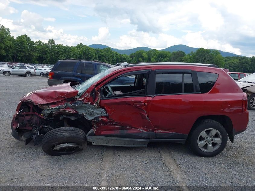 2014 Jeep Compass Sport VIN: 1C4NJCBA1ED618907 Lot: 39572678