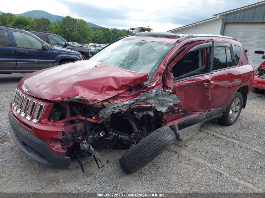 2014 Jeep Compass Sport VIN: 1C4NJCBA1ED618907 Lot: 39572678