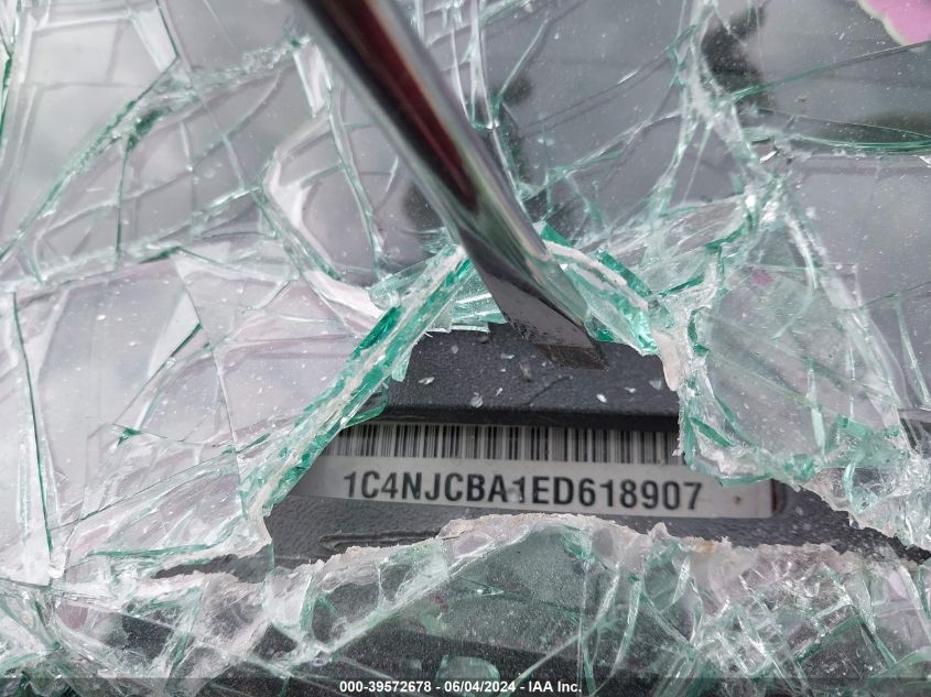 2014 Jeep Compass Sport VIN: 1C4NJCBA1ED618907 Lot: 39572678