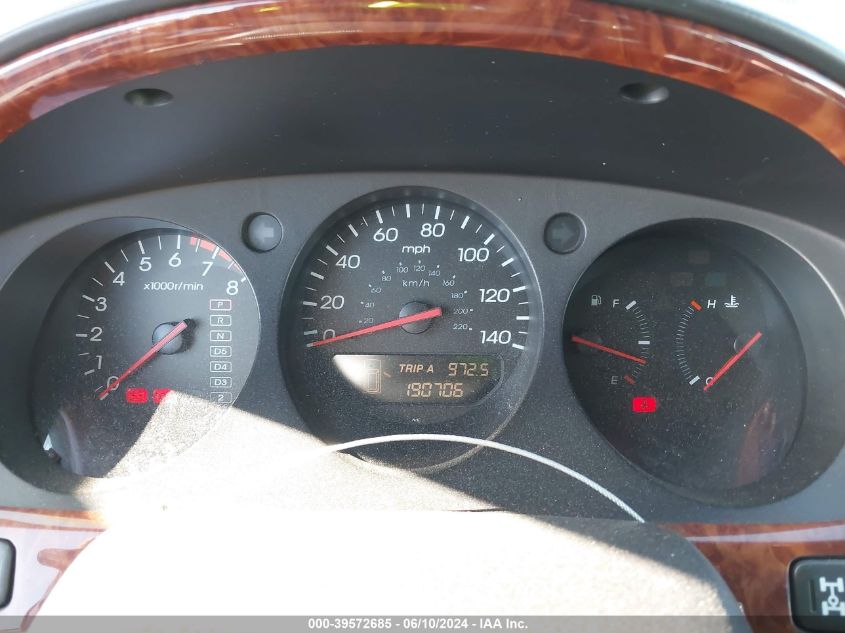 2003 Acura Mdx VIN: 2HNYD18733H514899 Lot: 39572685