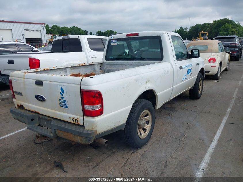 2010 Ford Ranger Xl/Xlt VIN: 1FTKR1AD2APA61784 Lot: 39572688