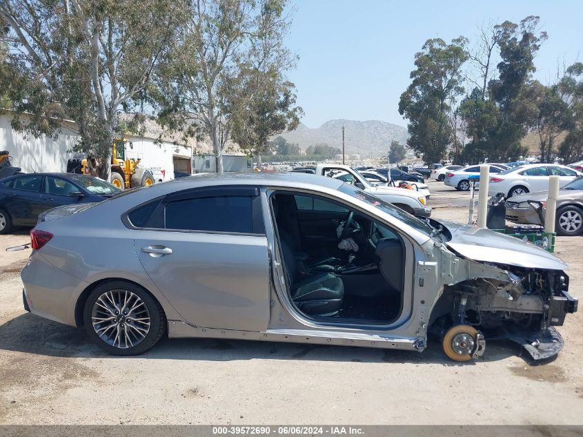 2022 Kia Forte Gt-Line VIN: 3KPF54ADXNE447907 Lot: 39572690