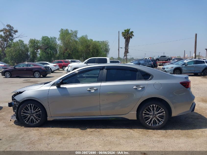 2022 Kia Forte Gt-Line VIN: 3KPF54ADXNE447907 Lot: 39572690