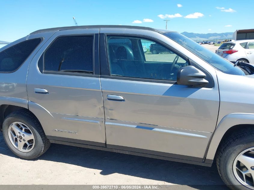 2004 Pontiac Aztek VIN: 3G7DB03E74S566785 Lot: 39572710