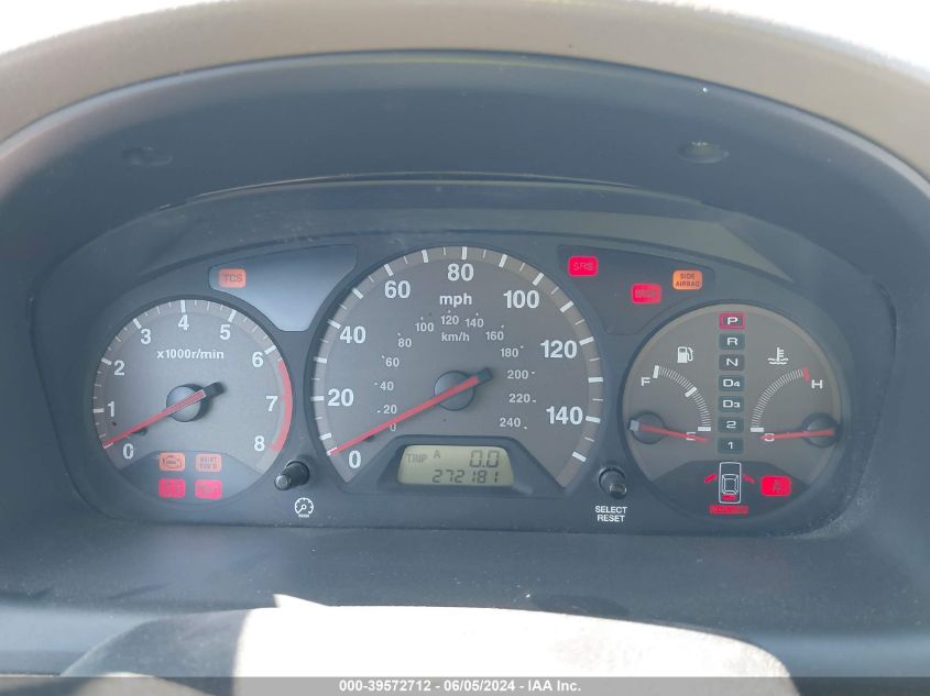 2001 Honda Accord 3.0 Lx VIN: 1HGCG22441A036047 Lot: 39572712