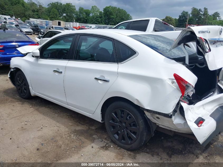 2019 NISSAN SENTRA S - 3N1AB7AP0KY336486