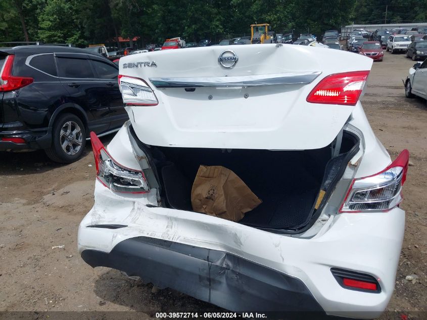 2019 NISSAN SENTRA S - 3N1AB7AP0KY336486