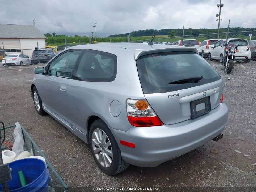 2005 Honda Civic Si VIN: SHHEP33535U503779 Lot: 39572721