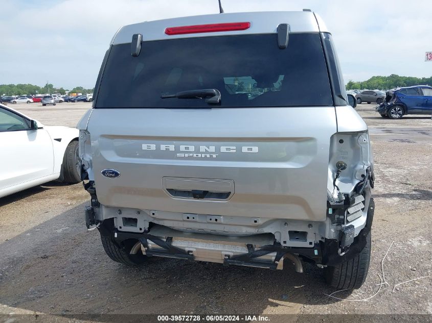 2021 Ford Bronco Sport Big Bend VIN: 3FMCR9B61MRB32243 Lot: 39572728