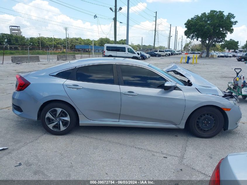 2019 Honda Civic Lx VIN: 2HGFC2F62KH592025 Lot: 39572754