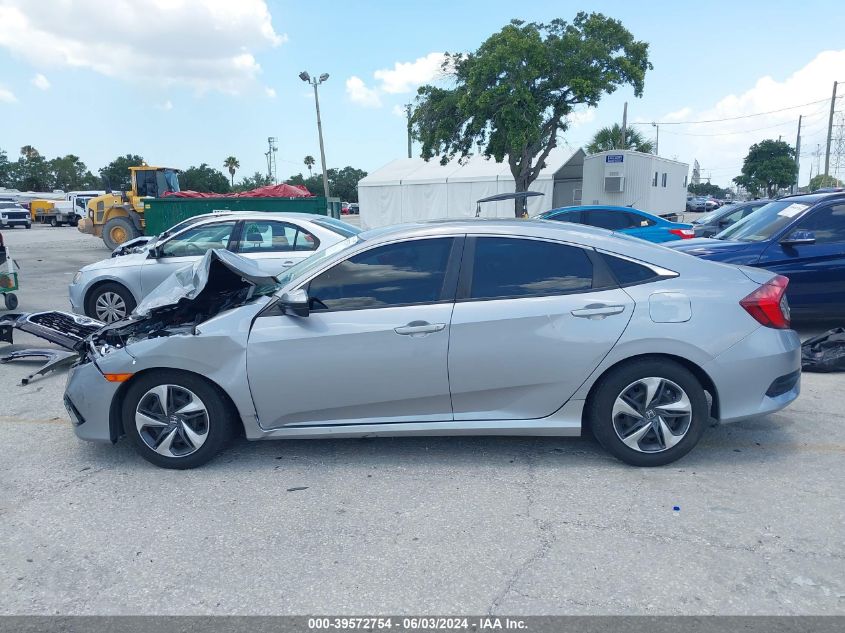 2019 Honda Civic Lx VIN: 2HGFC2F62KH592025 Lot: 39572754