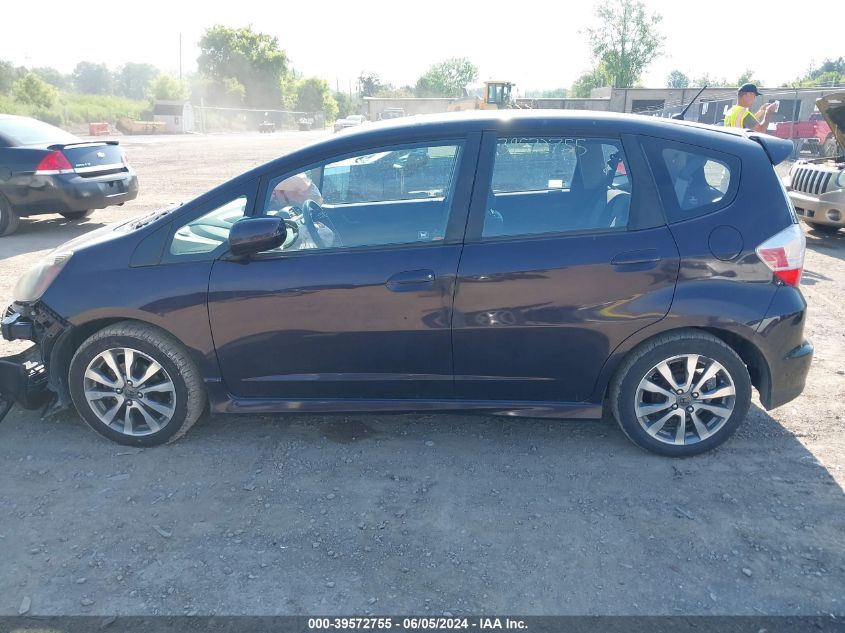 2013 Honda Fit Sport VIN: JHMGE8H51DC057020 Lot: 39572755