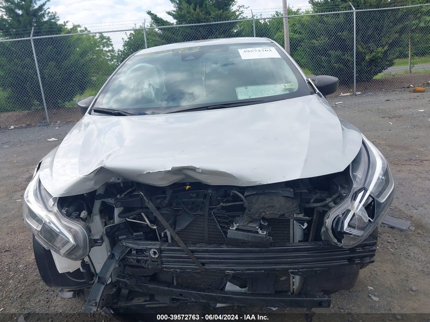 2021 Nissan Versa S Xtronic Cvt VIN: 3N1CN8DV8ML816307 Lot: 39572763